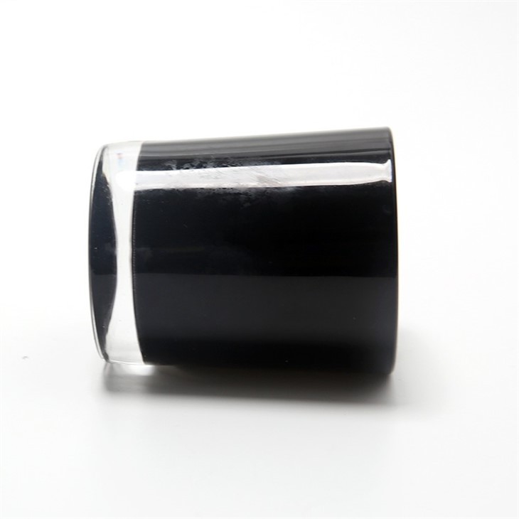 wholesale matte black candle jars